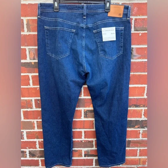 NWT AG Adriano Goldschmied Mens Graduate Tailored Leg Cloud Soft Denim Jeans Z6